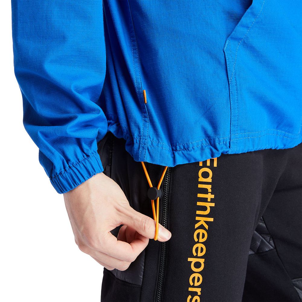 Moletom Masculino - Timberland Workwear Ripstop Hoodie - YZRFN3174 - Azuis